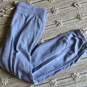 Unsubscribed Cotton Heather Fleece Joggers Heather Gray Sweatpants M